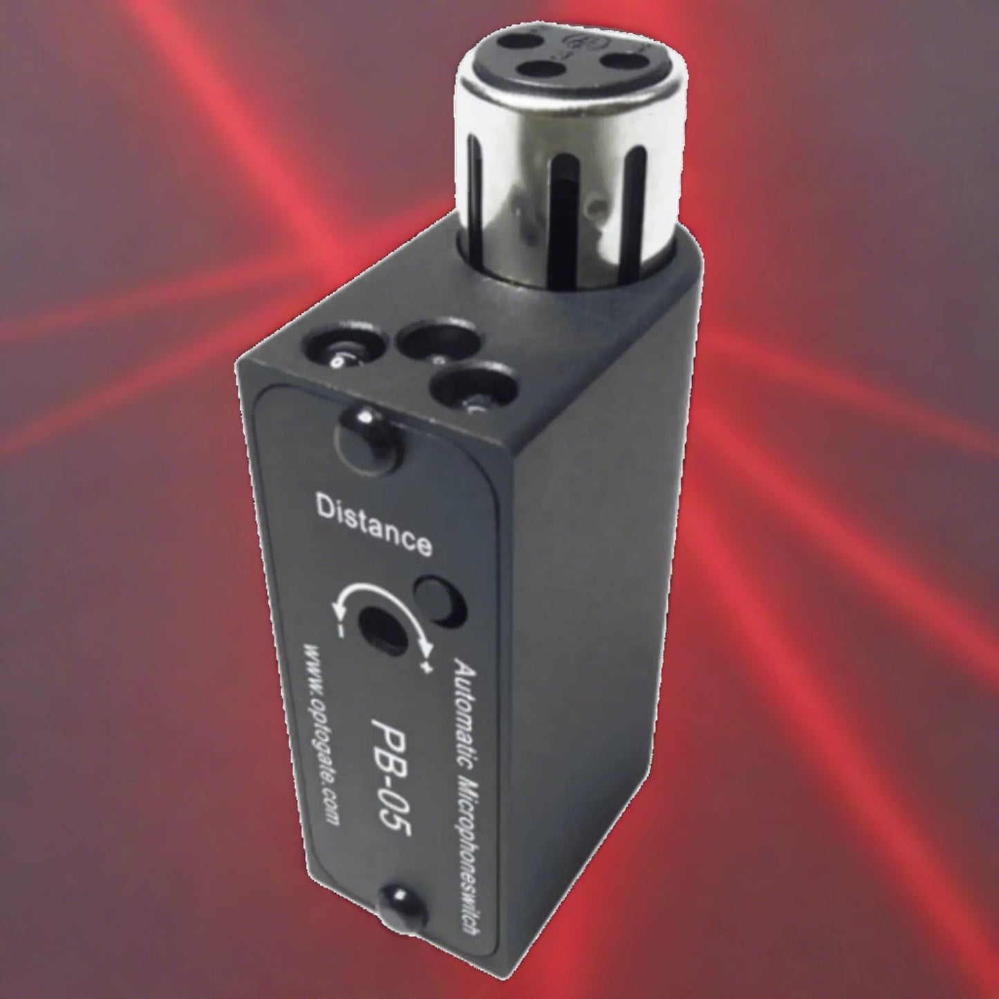 Optogate PB 05 M Feedback Eliminator uses infrared lasers to sense musicians
